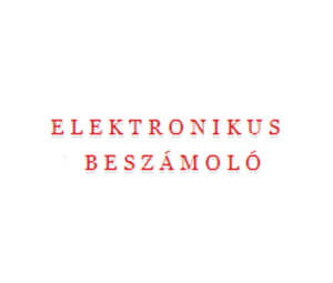 Elektronikus beszámoló